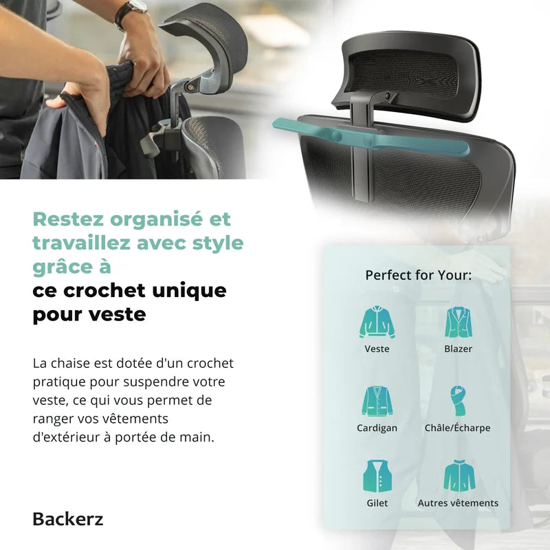 Backerz Ergonomische Bureaustoel