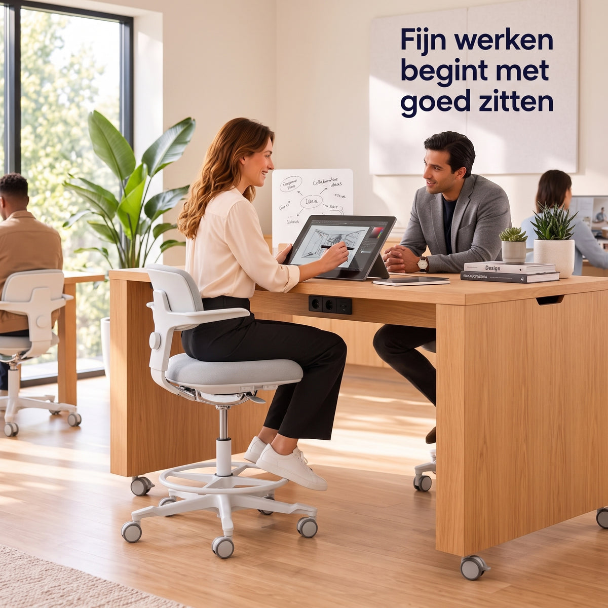 Ergonomische Werkkruk