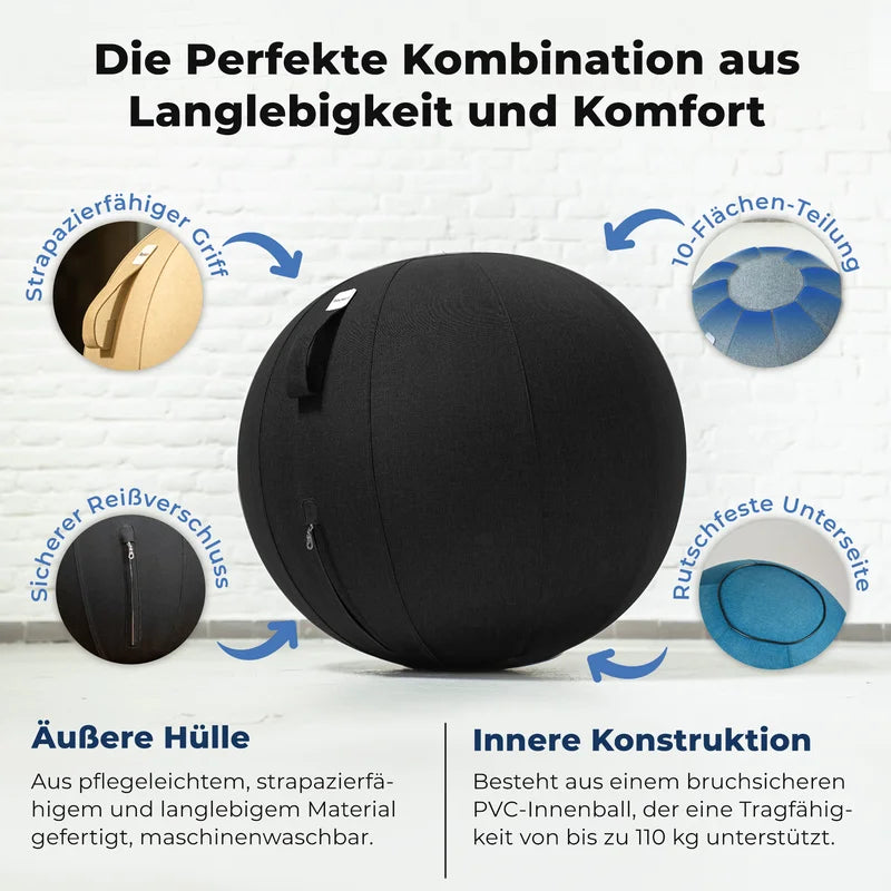 Ergonomische Zitbal Kantoor