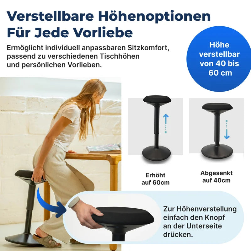 Ergonomische Wiebelkruk Kantoor