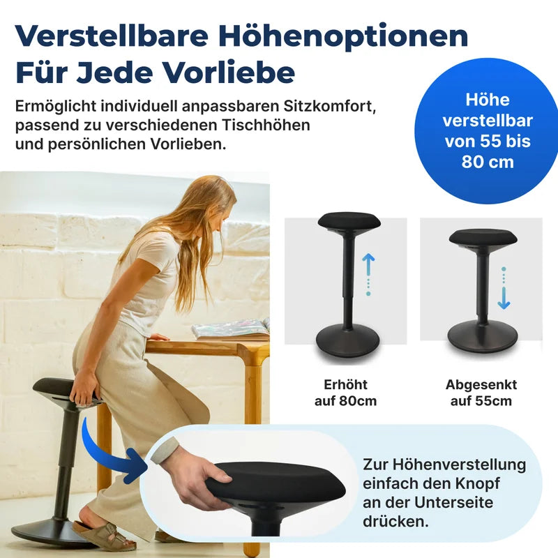 Ergonomische Wiebelkruk Kantoor