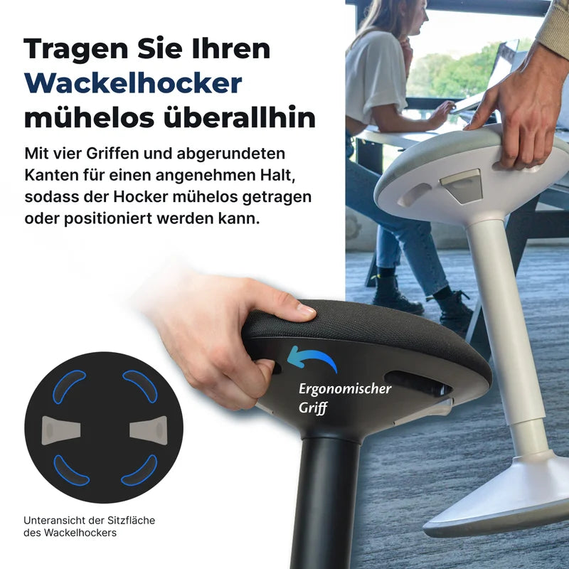 Ergonomische Wiebelkruk Kantoor