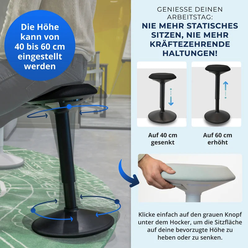 Ergonomische Wiebelkruk Kantoor