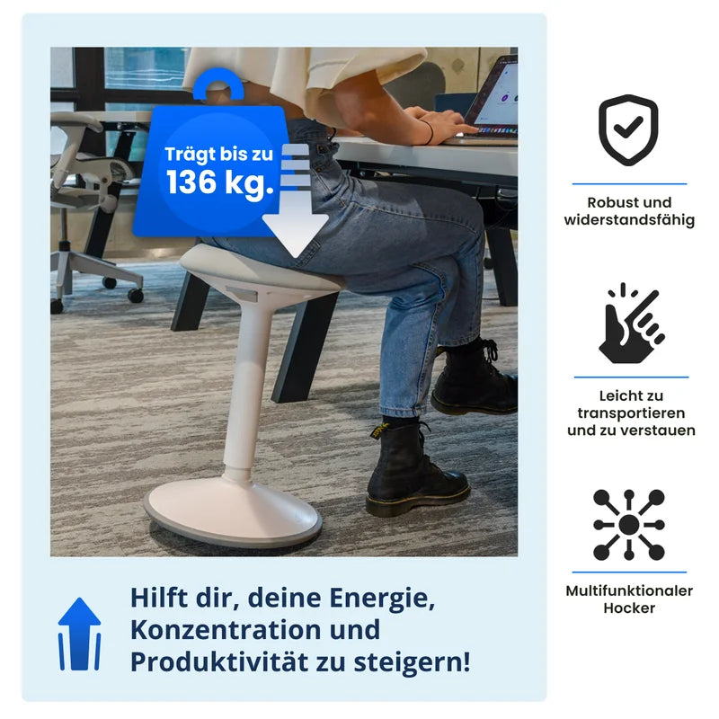Ergonomische Wiebelkruk Kantoor