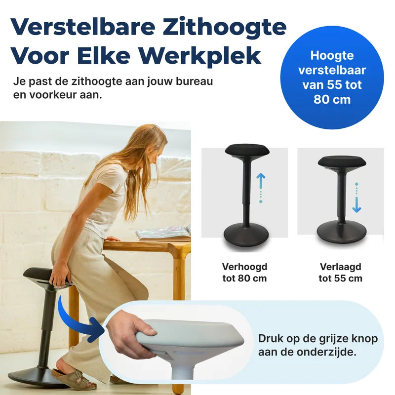 Ergonomische Wiebelkruk Kantoor