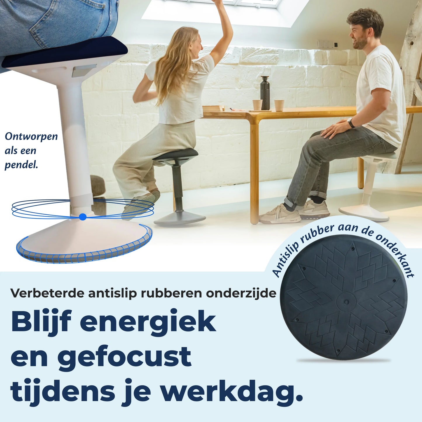 Ergonomische Wiebelkruk Kantoor