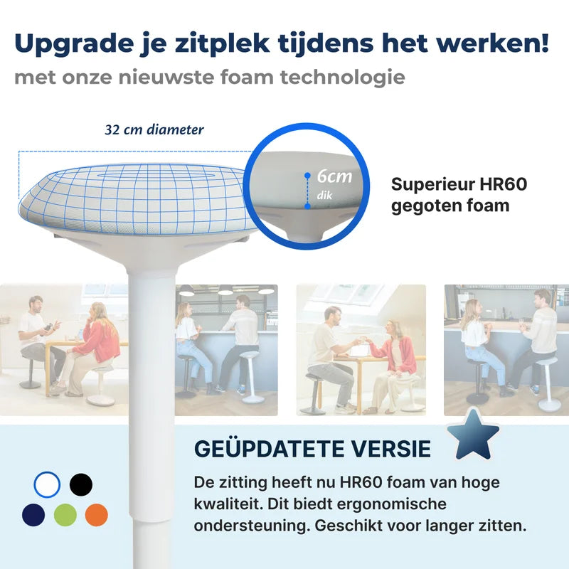 Ergonomische Wiebelkruk Kantoor