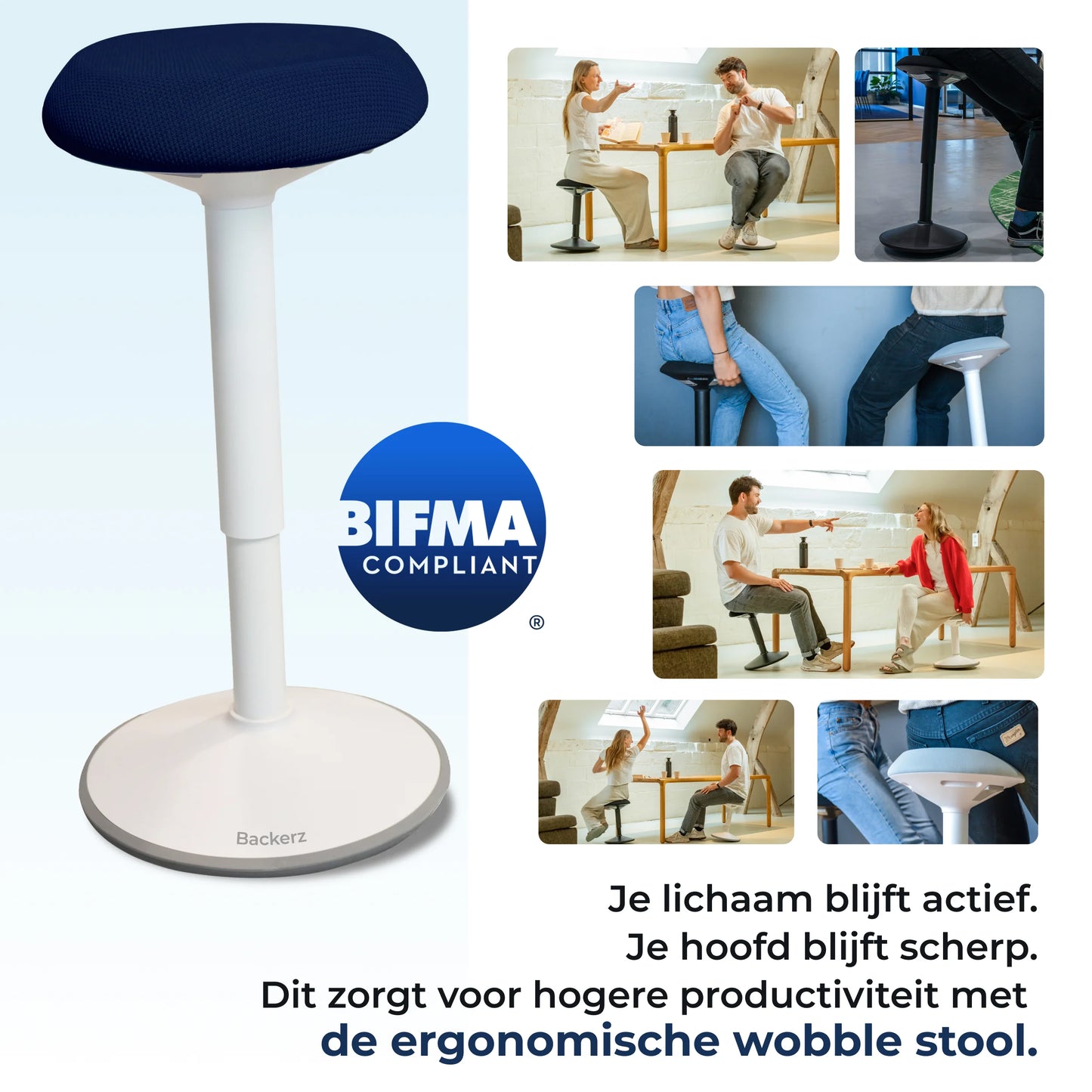 Ergonomische Wiebelkruk Kantoor