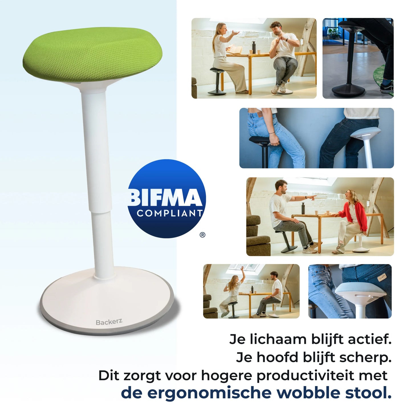 Ergonomische Wiebelkruk Kantoor