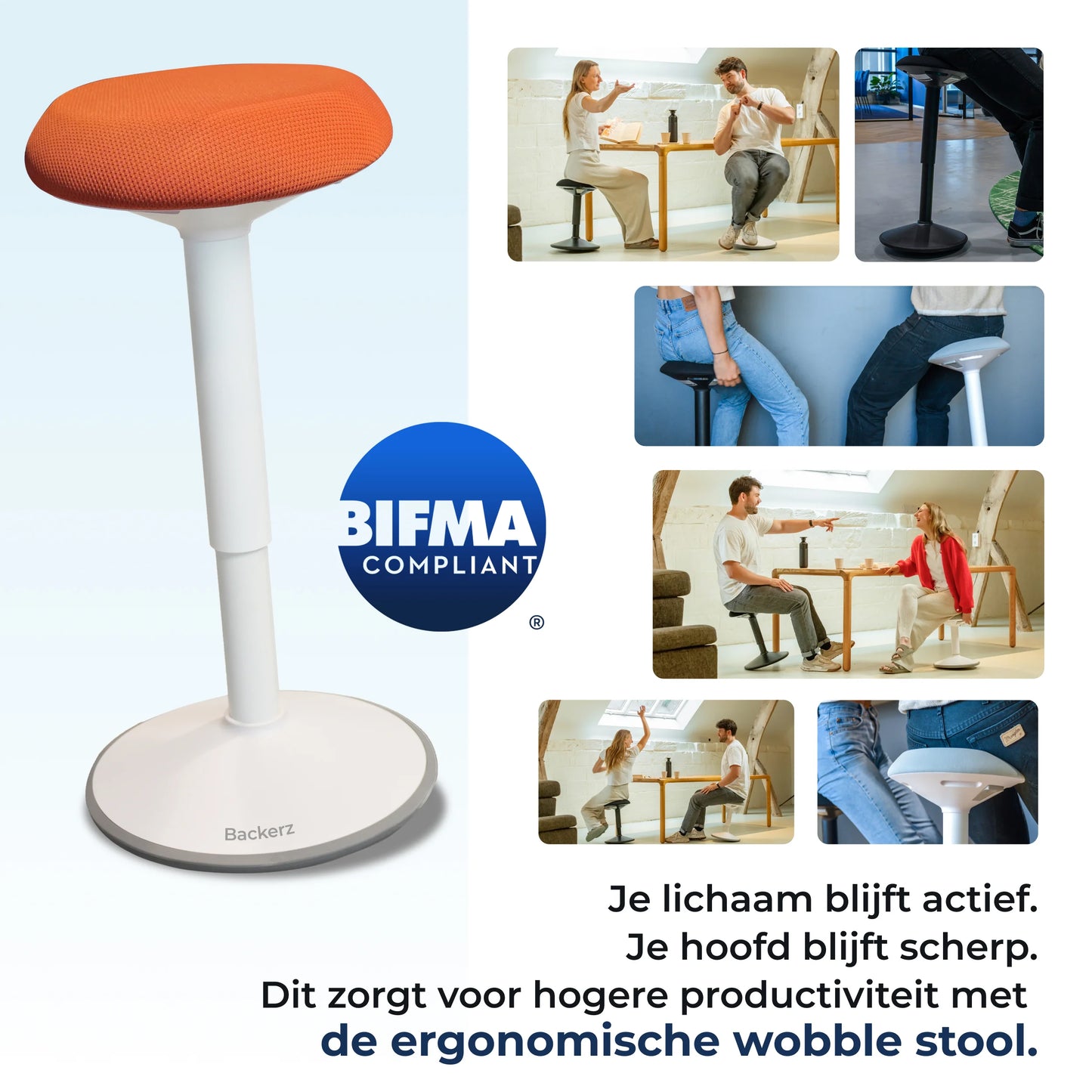 Ergonomische Wiebelkruk Kantoor