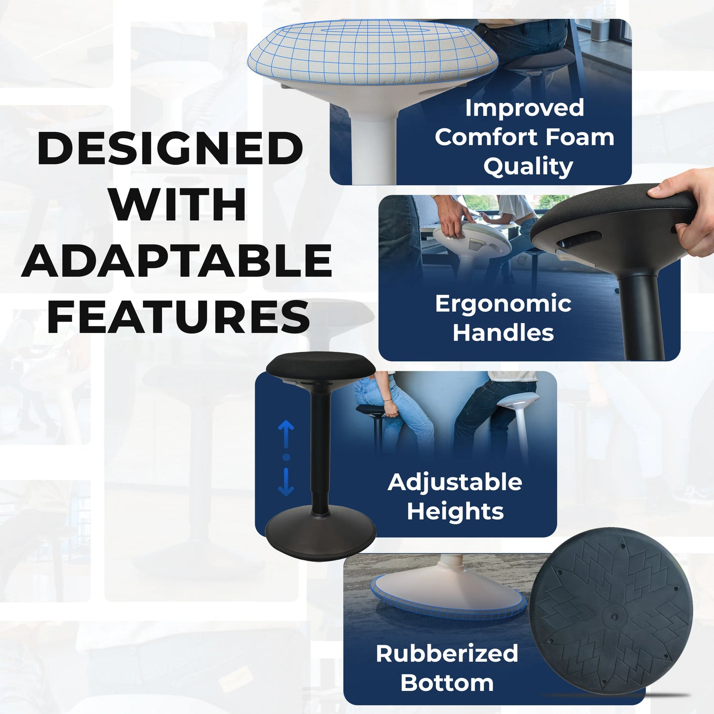 Ergonomische Wiebelkruk Kantoor