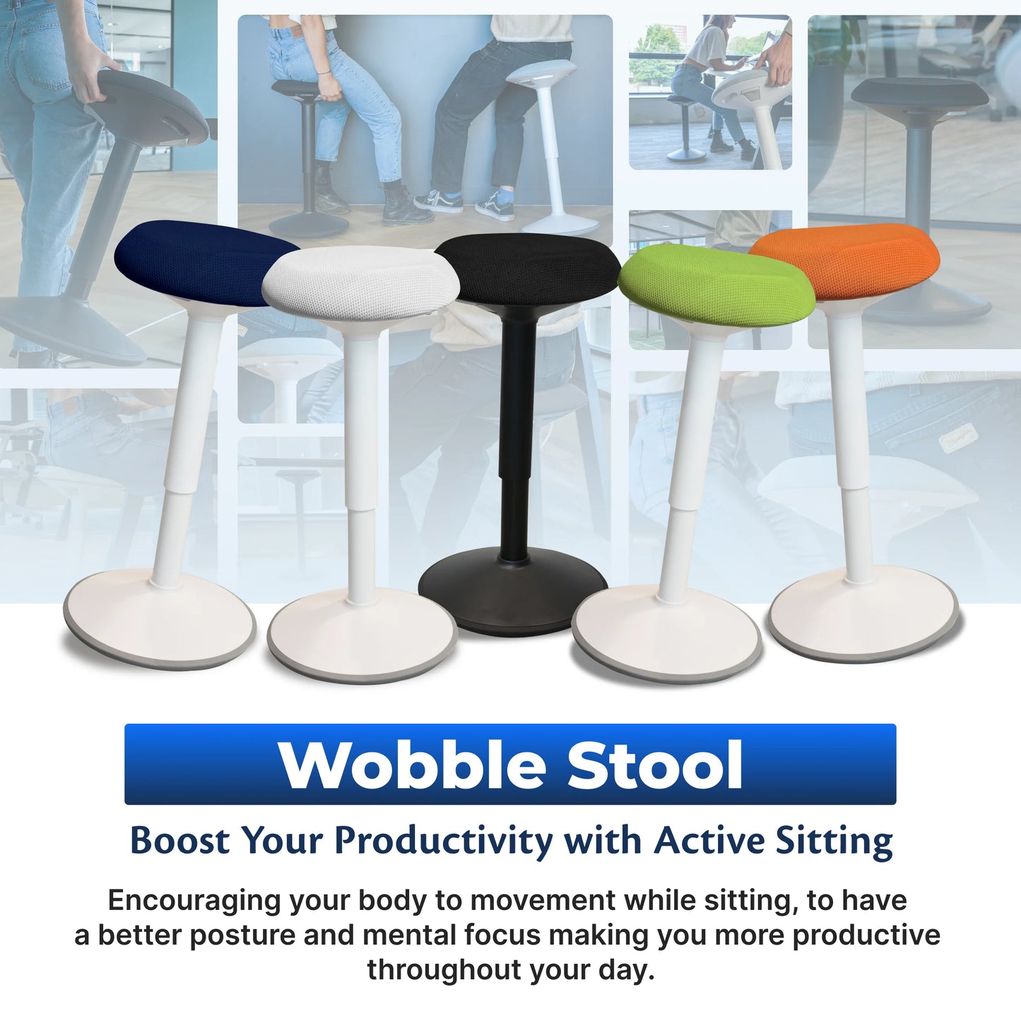 Ergonomische Wiebelkruk Kantoor