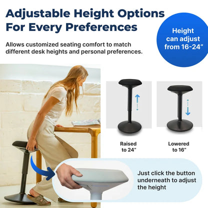 Ergonomic Wobble Stool Office
