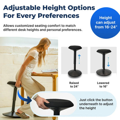 Ergonomic Wobble Stool Office