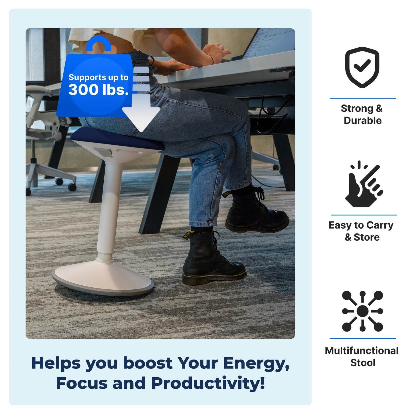 Ergonomische Wiebelkruk Kantoor