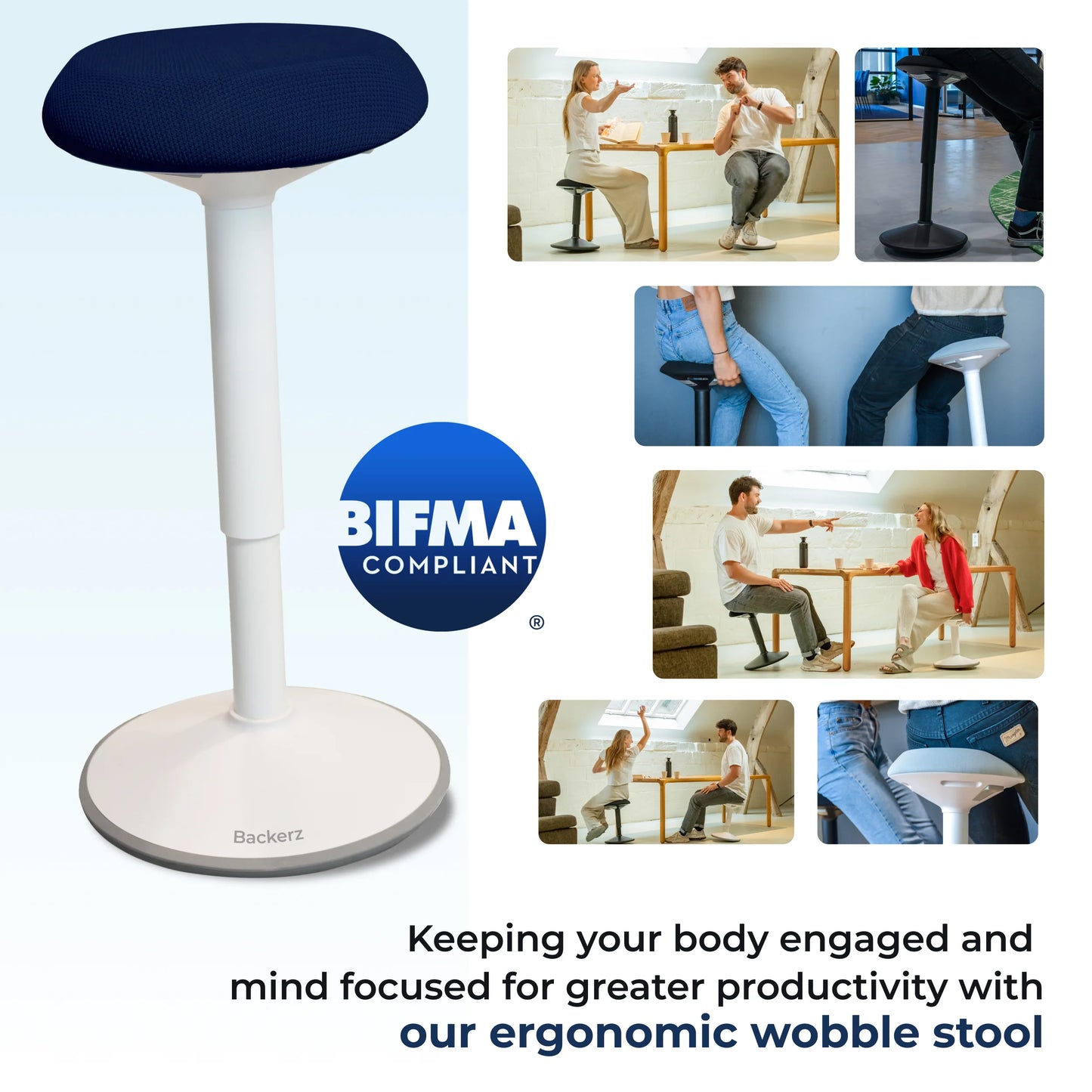 Ergonomische Wiebelkruk Kantoor