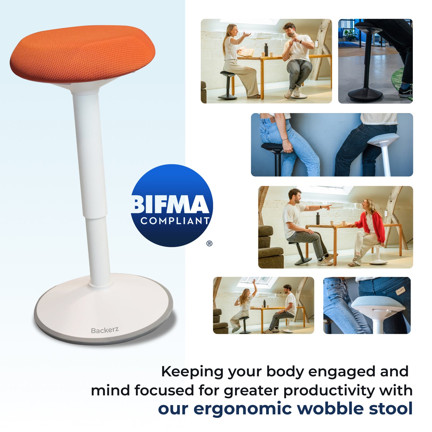 Ergonomische Wiebelkruk Kantoor